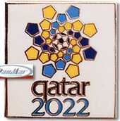 Значок Чемпионат Мира по футболу 2022 (Катар)